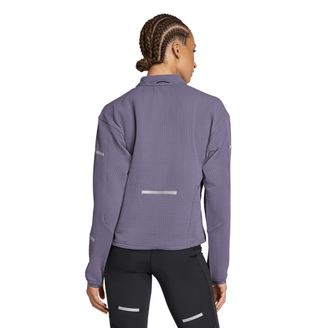 ADIDAS - Maglia Girocollo Da Running Adi365 CLIMAWARM+ - Donna - Purple - image 3