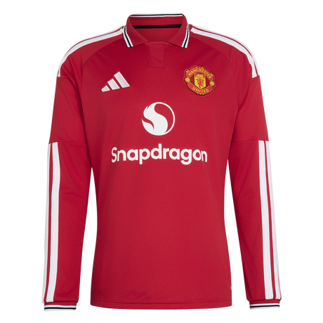 ADIDAS - Manchester United 26/27 Home Authentic Jersey Longsleeve - Uomo - Red - image 1