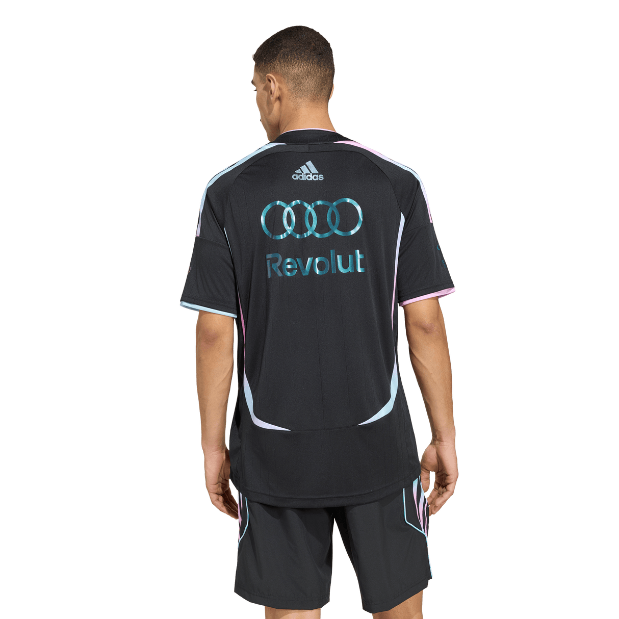ADIDAS - Audi Revolut Formula One Team 2026 Teamgeist Authentic Driver Jersey - Uomo - Black - image 3