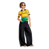 ADIDAS - Maglia Di Casa X Bob Marley Giamaica 26 - Donna - Yellow - image 5