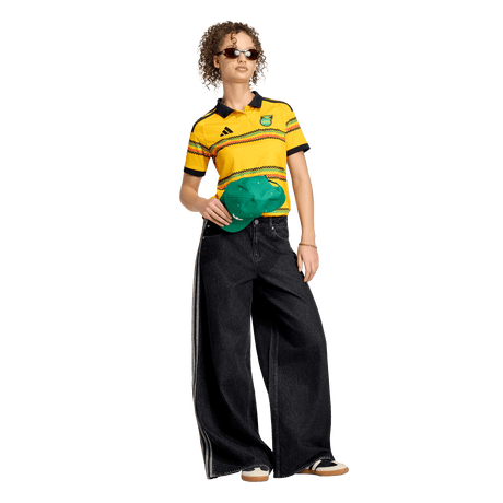 ADIDAS - Maglia Di Casa X Bob Marley Giamaica 26 - Donna - Yellow - image 5