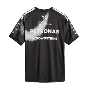 ADIDAS - Y-3 Mercedes - Amg Petronas Formula 1 Team Driver Short Sleeve Jersey - Black - image 10