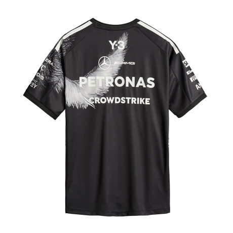 ADIDAS - Y-3 Mercedes - Amg Petronas Formula 1 Team Driver Short Sleeve Jersey - Black - image 10