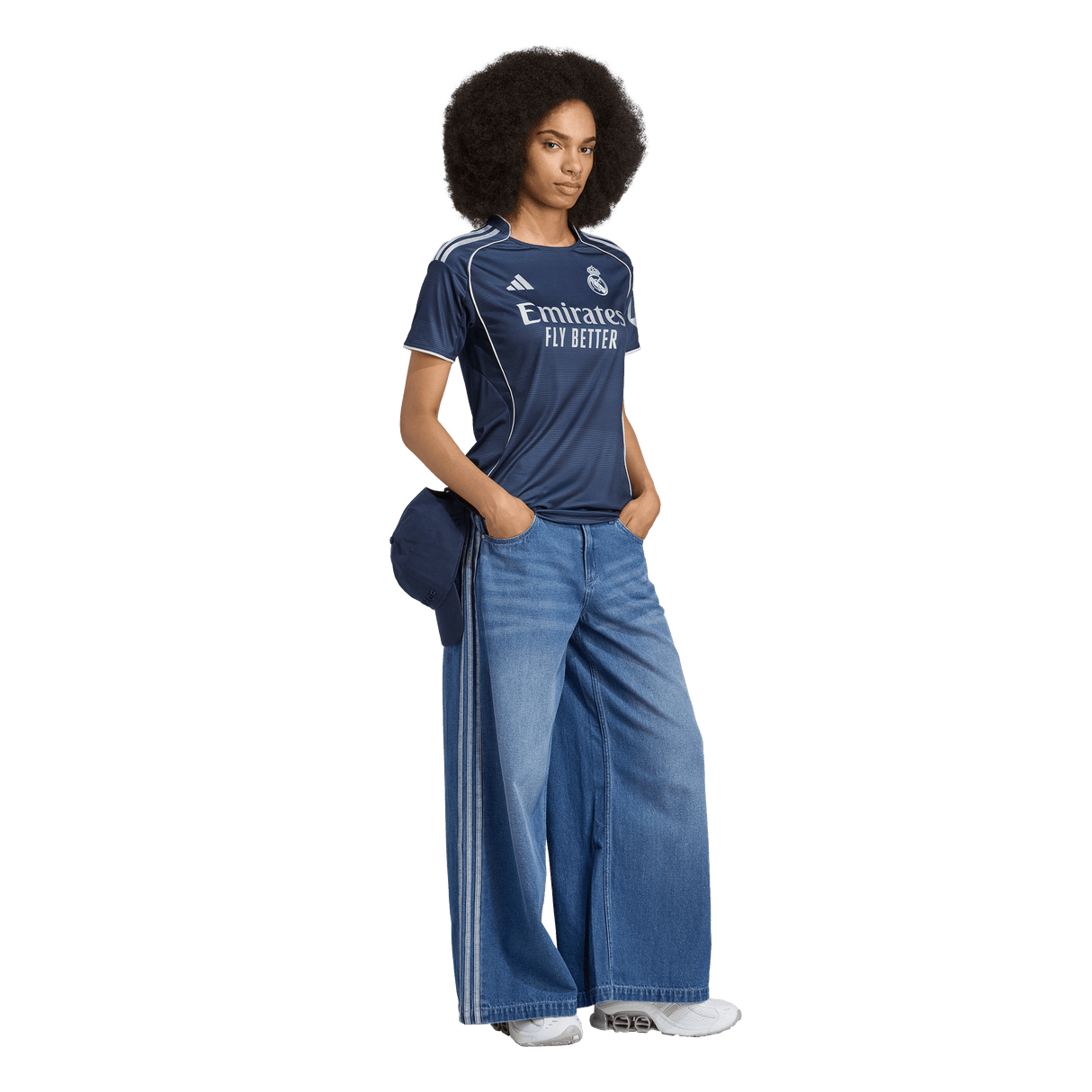 ADIDAS - Jersey Da Trasferta 25/26 Real Madrid - Donna - Blue - image 5