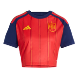 ADIDAS - Maglia Cropped Home Spain 26 - Donna - Red - image 1