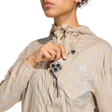 ADIDAS - Giacca Da Running Adi365 Reflective - Donna - Brown - image 5