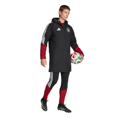 ADIDAS - Germany 26 Tiro Stadium Parka - Uomo - Black - image 4