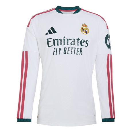 ADIDAS - Real Madrid 26/27 Home Authentic Jersey Long Sleeve - Uomo - White - image 1