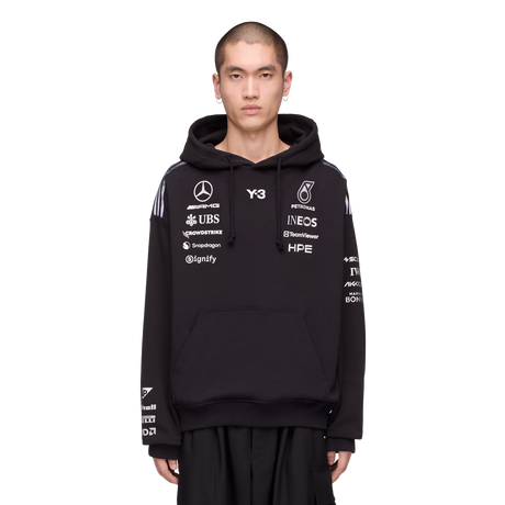 ADIDAS - Y-3 Mercedes - Amg Petronas Formula 1 Team Hoodie - Black - image 2