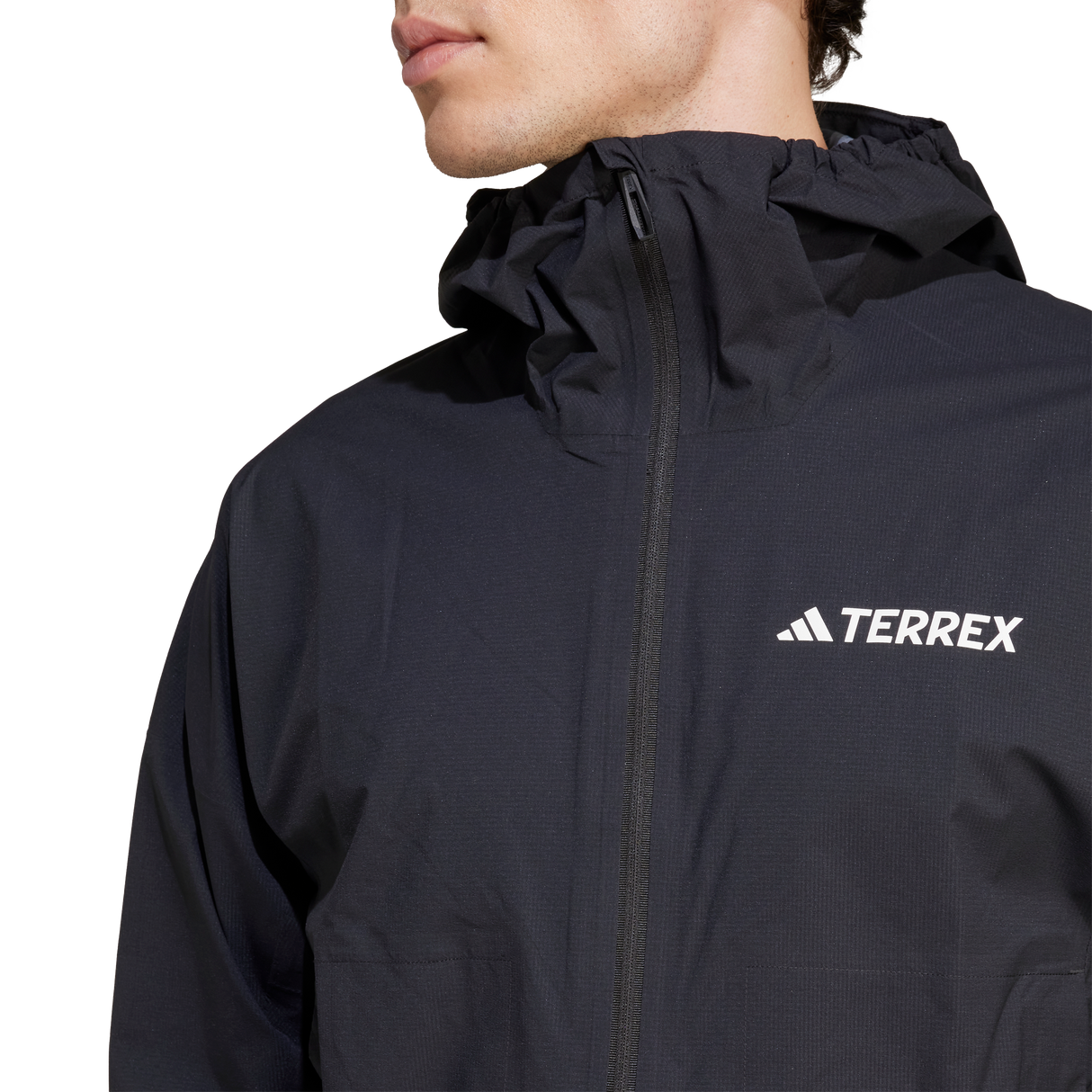 ADIDAS - Giacca TERREX Xperior 2.5 Layer Light CLIMAPROOF - Uomo - Black - image 5