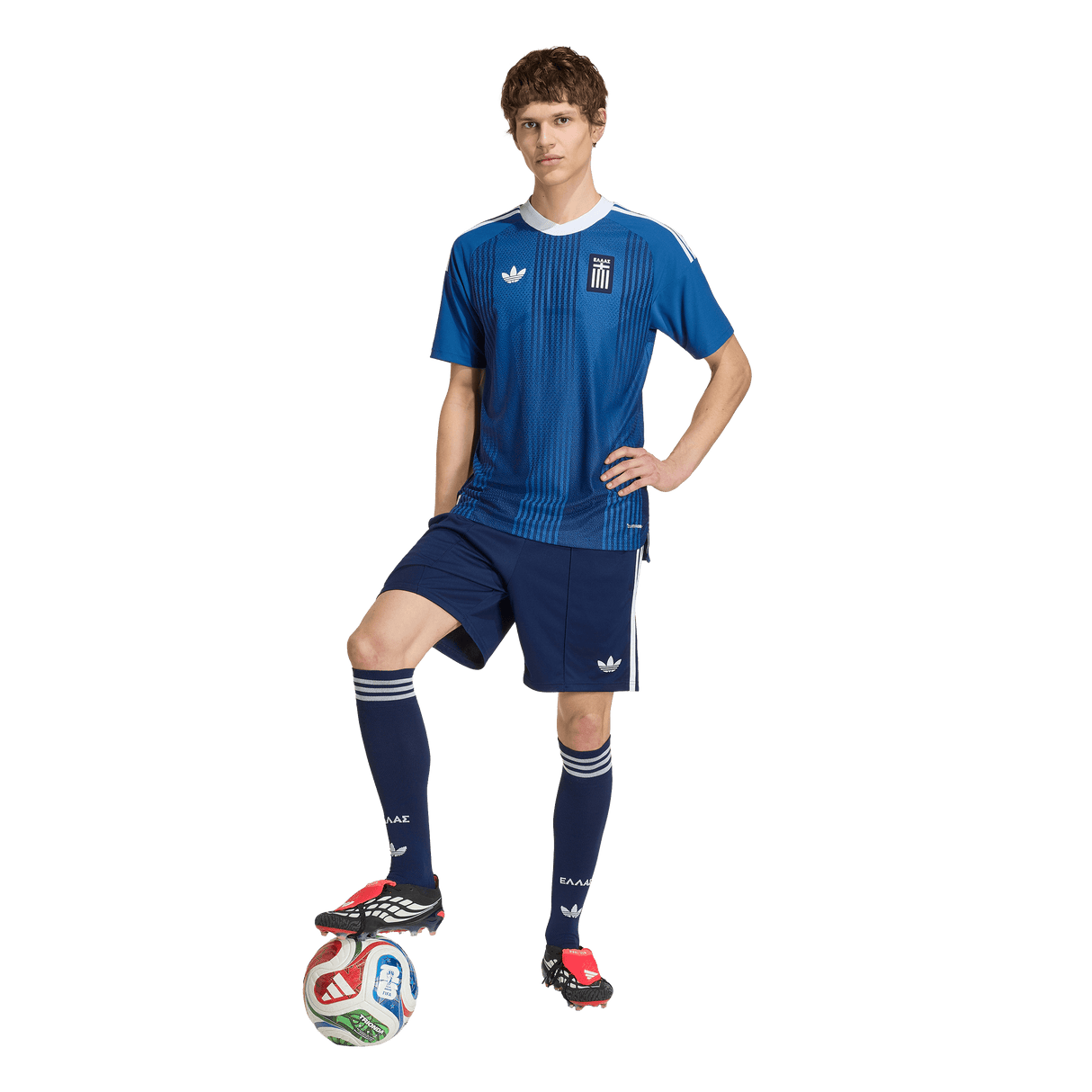 ADIDAS - Greece 26 Away Authentic Jersey - Uomo - Blue - image 6