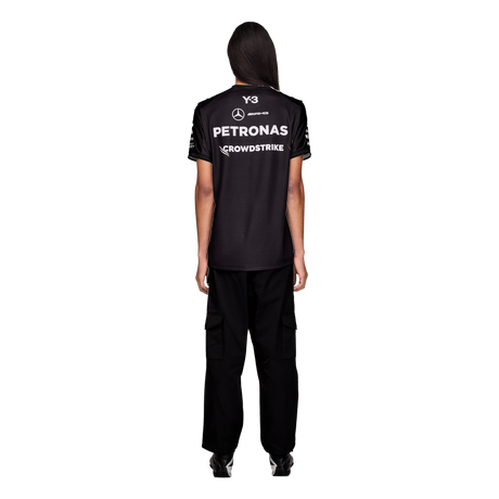 ADIDAS - Y-3 Mercedes - Amg Petronas Formula 1 Team Driver Short Sleeve Jersey - Black - image 3