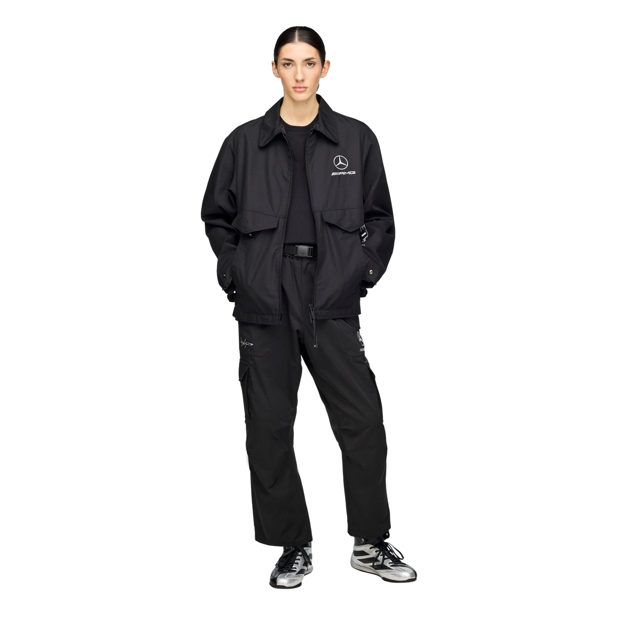 ADIDAS - Y-3 Mercedes - Amg Petronas Formula 1 Team Wolf Jacket - Black - image 6