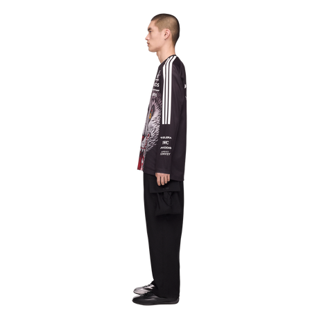 ADIDAS - Y-3 Mercedes - Amg Petronas Formula 1 Team Driver Long Sleeve Jersey - Black - image 4