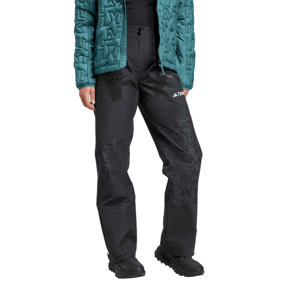 ADIDAS - TERREX Xperior Hybrid PRIMEKNIT CLIMAPROOF Pants - Donna - Black - image 4