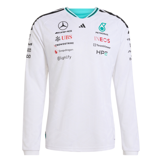ADIDAS - Maglia Autentica A Maniche Lunghe Mercedes-Amg Petronas Formula 1 Team Driver - Uomo - image 1