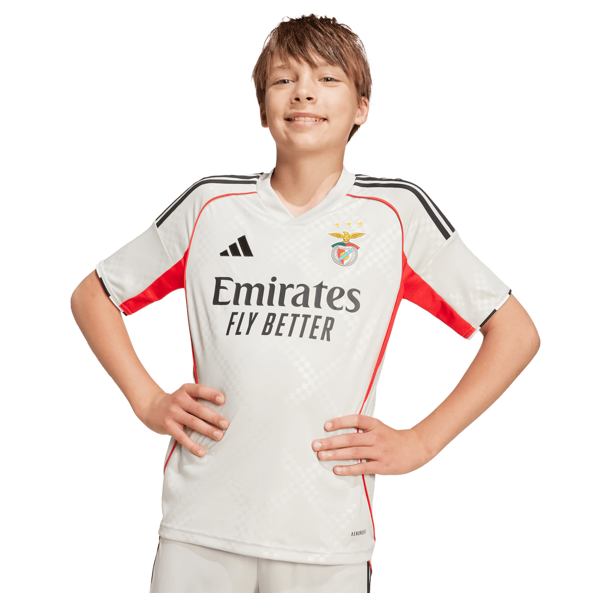 ADIDAS - Sl Benfica 25/26 Away Kids Set - Beige - image 8