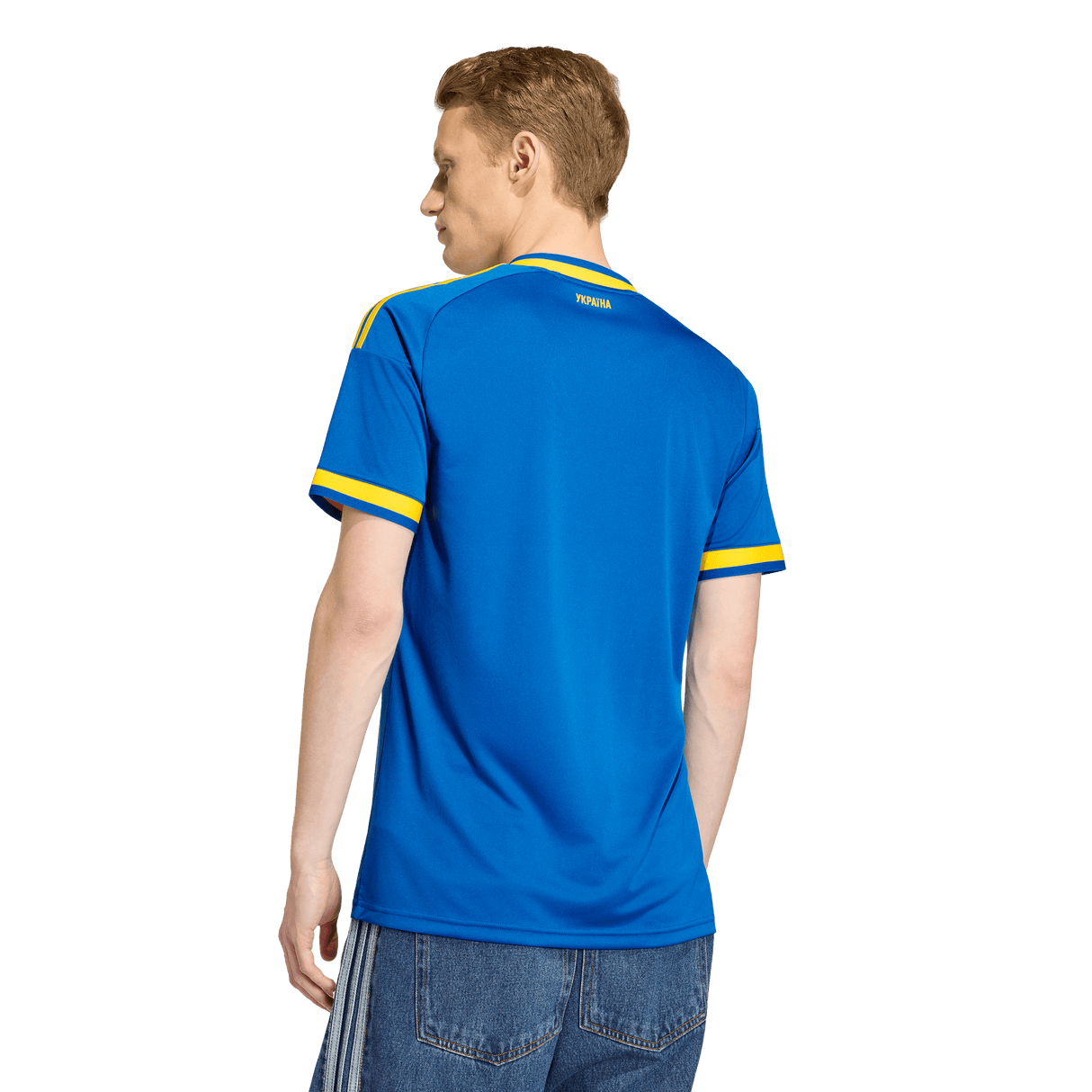 ADIDAS - Ukraine 26 Away Jersey - Uomo - Blue - image 4