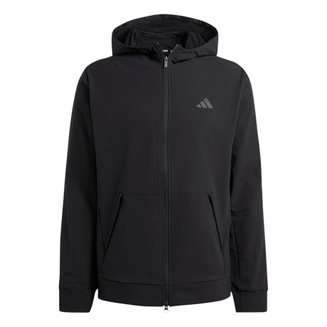 ADIDAS - Felpa Con Cappuccio Designed For Training COLD.RDY Full-Zip - Uomo - Black - image 1