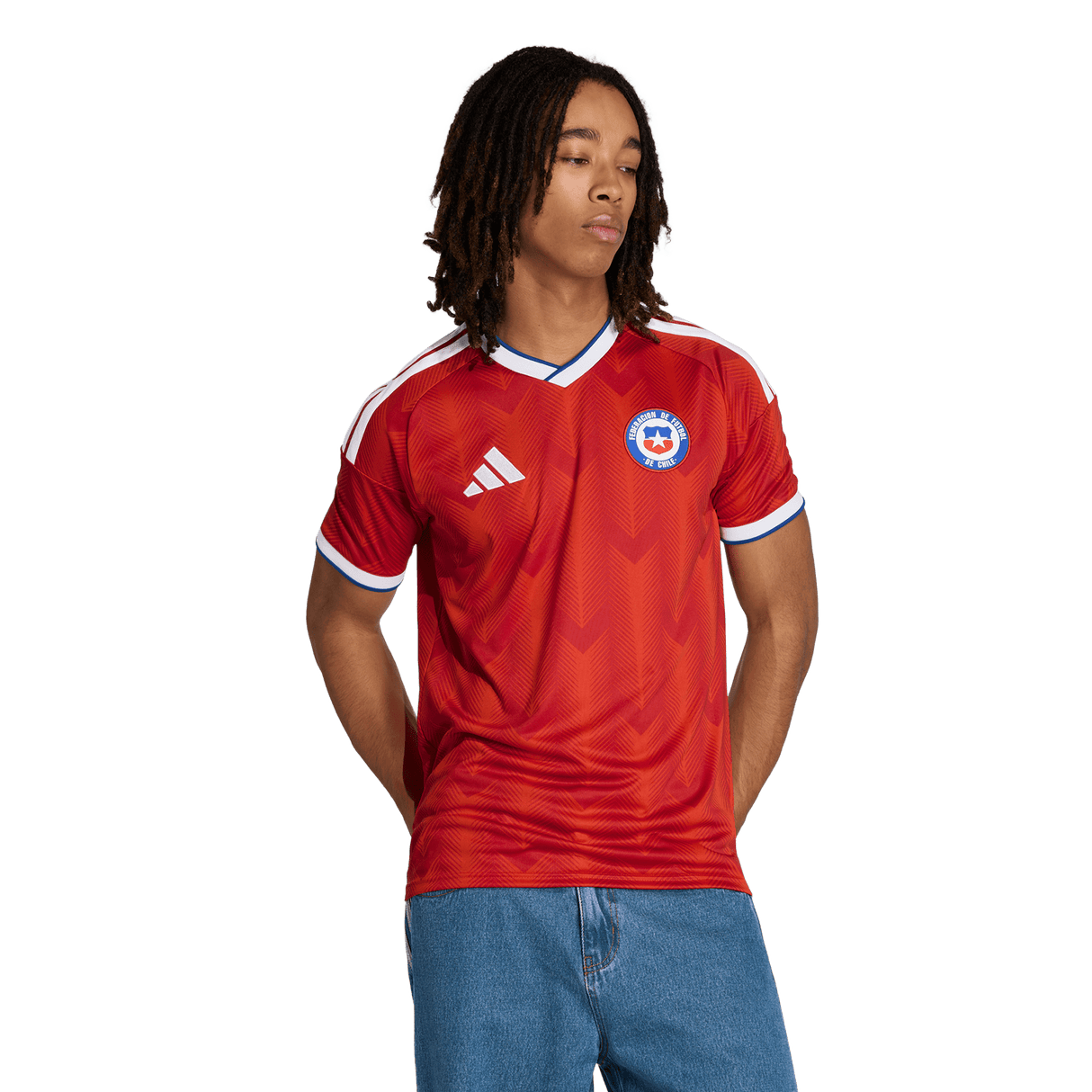 ADIDAS - Maglia Cile 26 Home - Uomo - Red - image 3