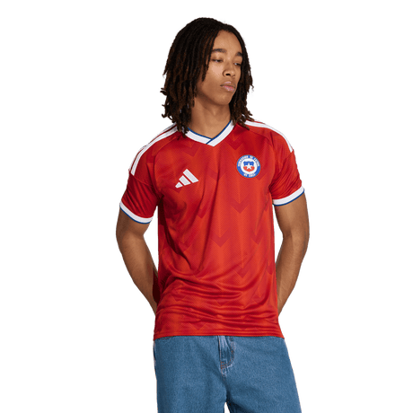 ADIDAS - Maglia Cile 26 Home - Uomo - Red - image 3