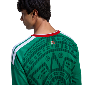 ADIDAS - Maglia Home Long Sleeve Mexico 26 - Uomo - Green - image 7