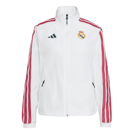 ADIDAS - Real Madrid Home Anthem Jacket - Donna - White - image 1