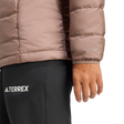 ADIDAS - Giacca TERREX Multi Light Down CLIMAWARM - Donna - Brown - image 6