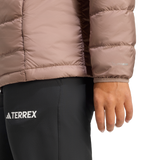 ADIDAS - Giacca TERREX Multi Light Down CLIMAWARM - Donna - Brown - image 6
