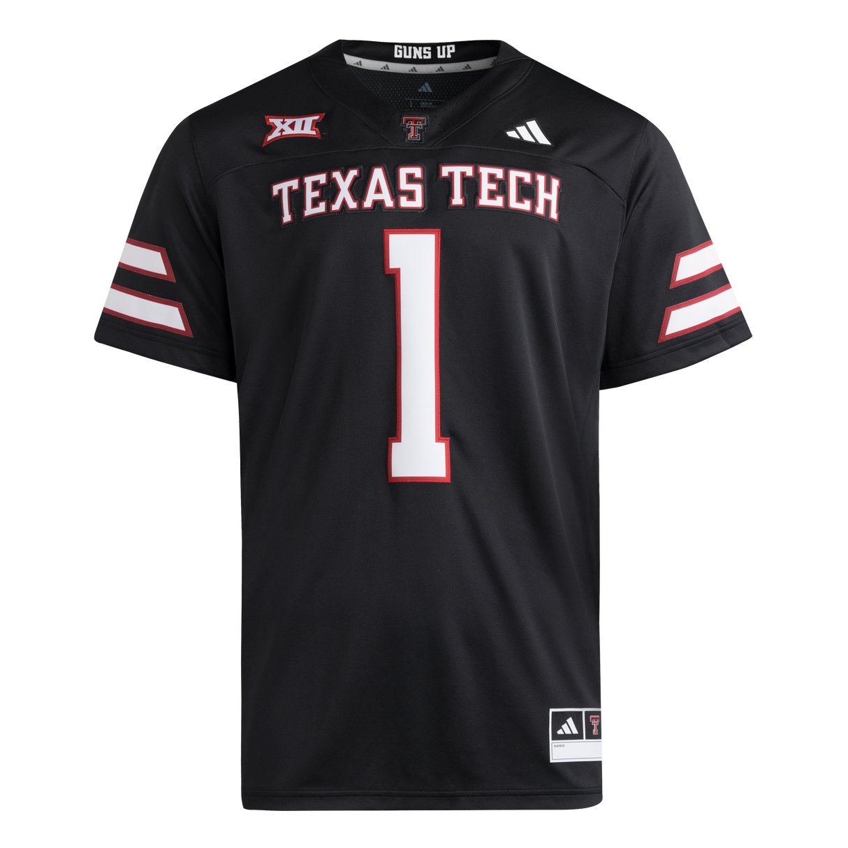 ADIDAS - Maglia Premier Alternate Texas Tech - Uomo - Black - image 1