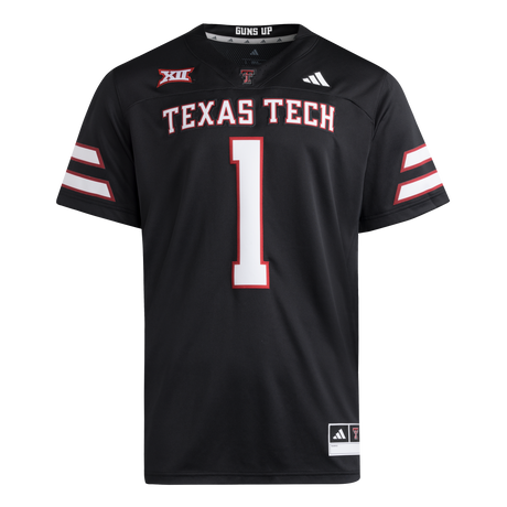 ADIDAS - Maglia Premier Alternate Texas Tech - Uomo - Black - image 1