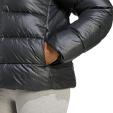 ADIDAS - Essentials CLIMAWARM Piumino Sintetico Giacca Con Cappuccio - Donna - Black - image 6