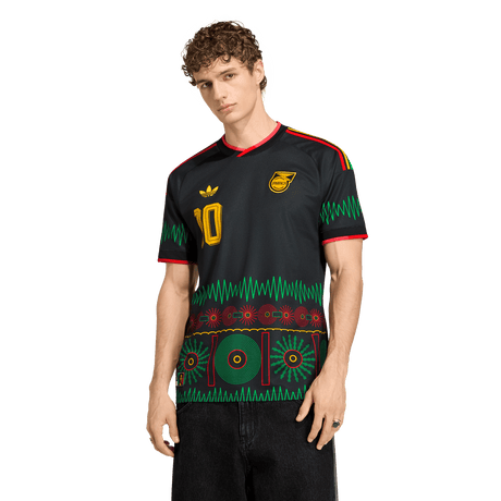 ADIDAS - Maglia Da Trasferta X Bob Marley Giamaica 26 - Uomo - Black - image 3