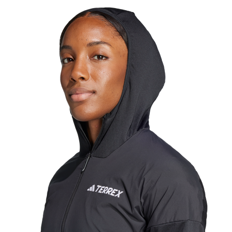 ADIDAS - Giacca Con Cappuccio TERREX Xperior CLIMAWARM+ Wind Light Fleece - Donna - image 5