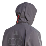 ADIDAS - Audi Revolut Formula One Team 2026 Engineers & Marketing Rain Jacket - Uomo - Black - image 6