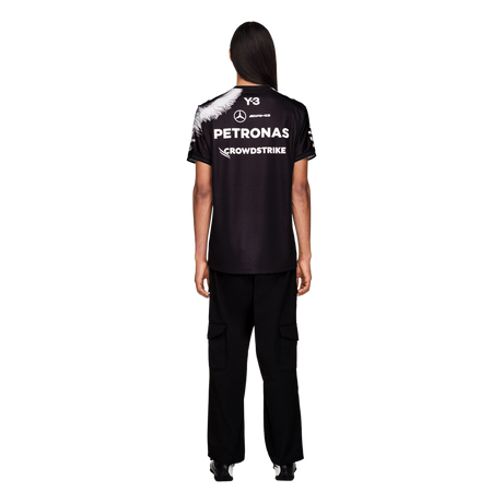 ADIDAS - Y-3 Mercedes - Amg Petronas Formula 1 Team Driver Short Sleeve Jersey - Black - image 3