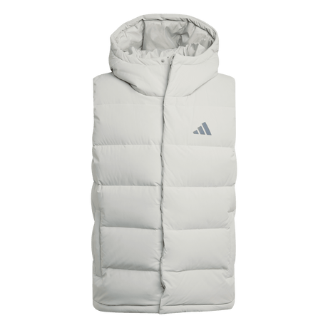 ADIDAS - Gilet In Piumino Con Cappuccio Helionic CLIMAWARM - Uomo - Grey - image 1