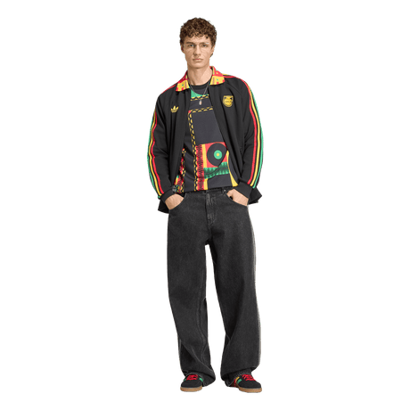ADIDAS - Giacca Anthem Away Bob Marley Giamaica - Uomo - Black - image 4