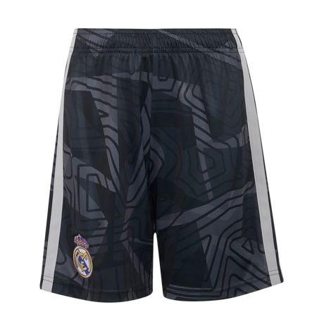 ADIDAS - Real Madrid 26/27 Home Goalkeeper Kids Kit - Black - image 4