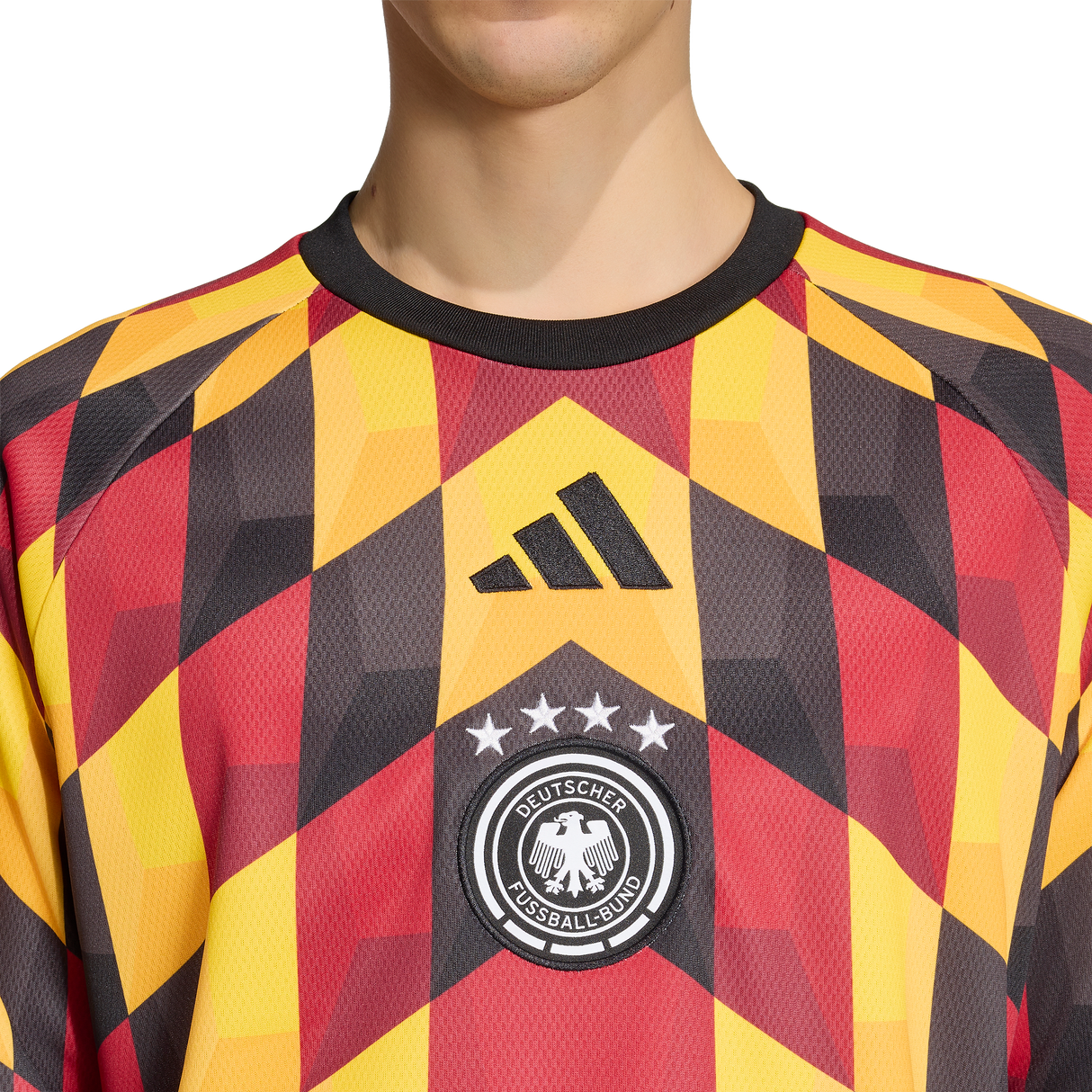 ADIDAS - Germany 26 Home Pre Match Warm Top - Uomo - Black - image 5