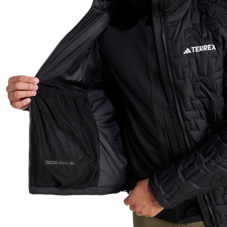 ADIDAS - Giacca TERREX Xperior Primaloft Loose Fill Insulated Hooded - Uomo - image 7