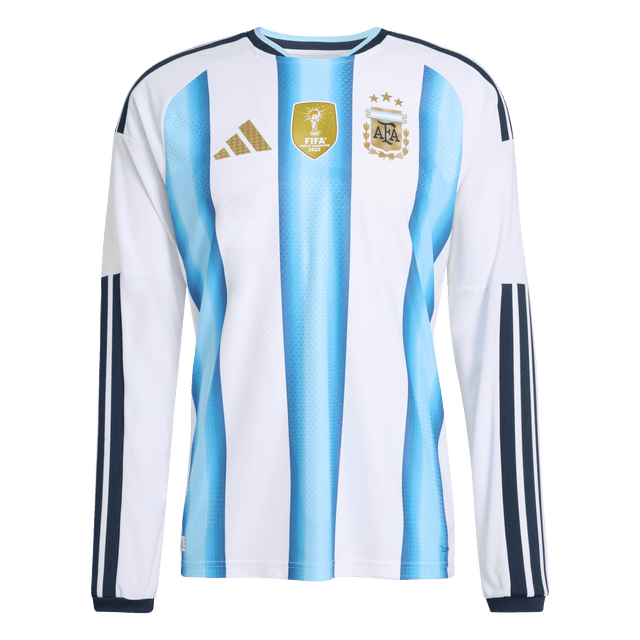 ADIDAS - Maglia Home Authentic Argentina 26 A Maniche Lunghe - Uomo - White - image 1