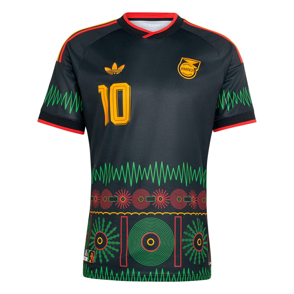 ADIDAS - Maglia Da Trasferta X Bob Marley Giamaica 26 - Uomo - Black - image 1