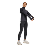 ADIDAS - Maglia Da Running Adi365 CLIMAWARM+ Half Zip - Donna - Black - image 4