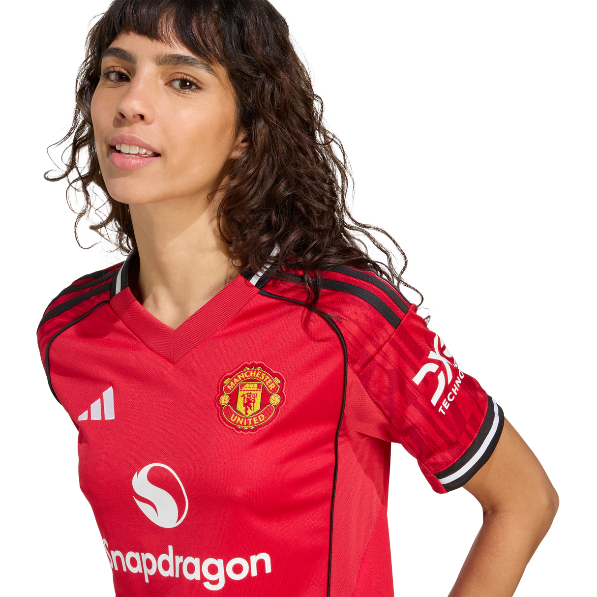 ADIDAS - Maglia Home Manchester United Fc 25/26 - Donna - Red - image 6