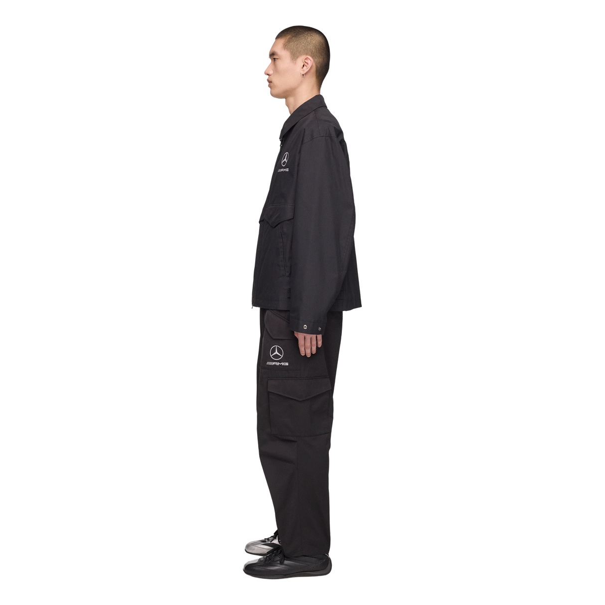 ADIDAS - Y-3 Mercedes - Amg Petronas Formula 1 Team Wolf Jacket - Black - image 4