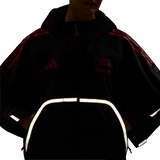 ADIDAS - Audi Revolut Formula One Team 2026 Mechanics Rain Jacket - Donna - Black - image 7
