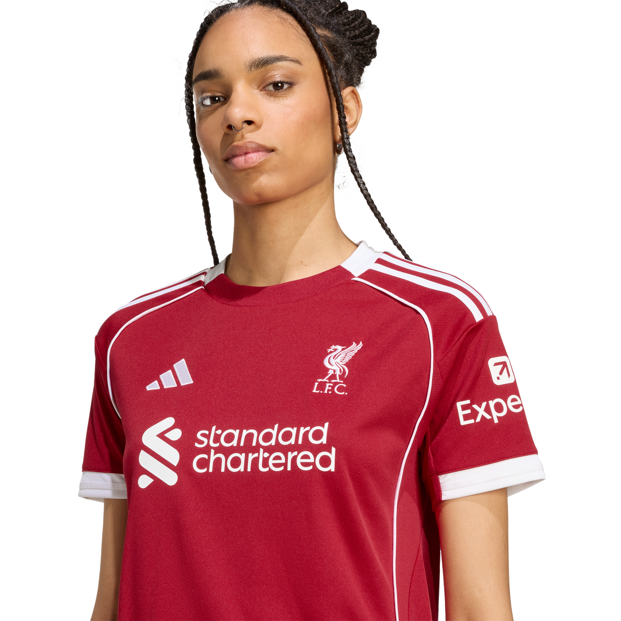 ADIDAS - Maglia Home 25/26 Liverpool Fc - Donna - Red - image 6