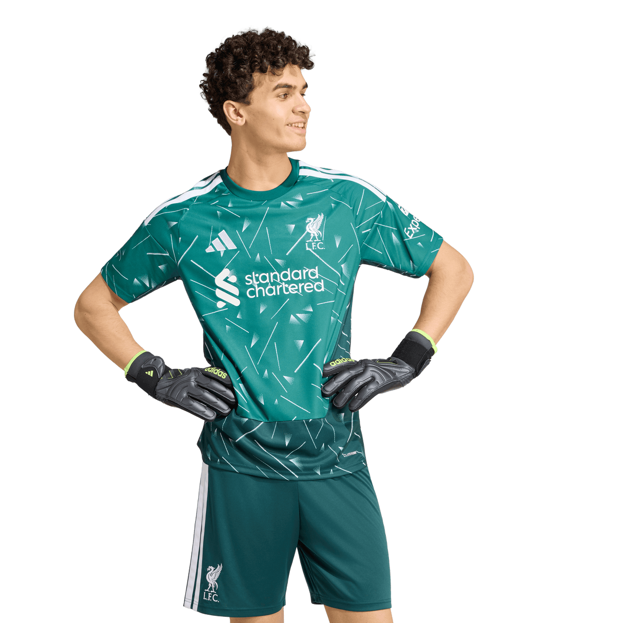 ADIDAS - Liverpool Fc 26/27 Goalkeeper Jersey - Uomo - Green - image 3