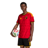 ADIDAS - Maglia Home Authentic Belgium 26 - Uomo - Red - image 3